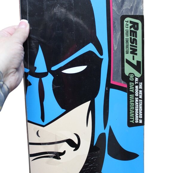 Almost Maple BATMAN Split Face Skateboard Deck 8.375 DC Comics R-7 - Picture 9 of 13